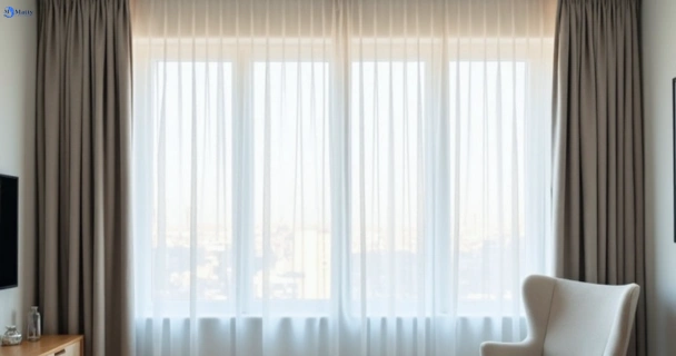 Restored vibrant drapes in rossmore-nsw QLD after Matty Curtain Cleaning